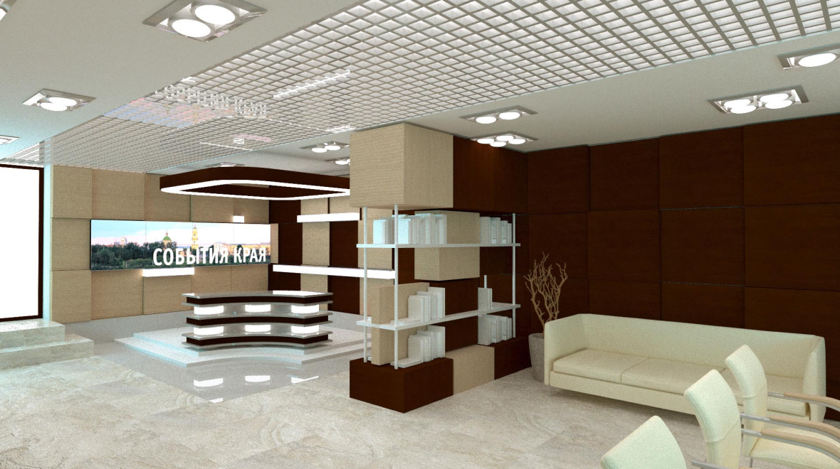 Интерьер телестудии